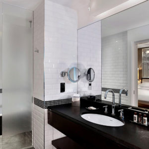 Sheraton Park Lane Hotel - Ensuite with Nero Assoluto granite vanity